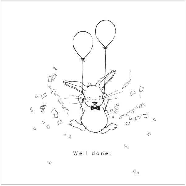 Enkele kaart Well done