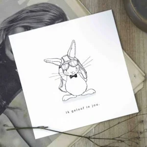 Enkele kaart ik geloof in jou