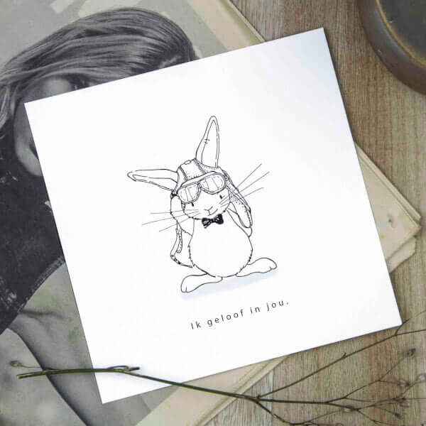 Enkele kaart ik geloof in jou